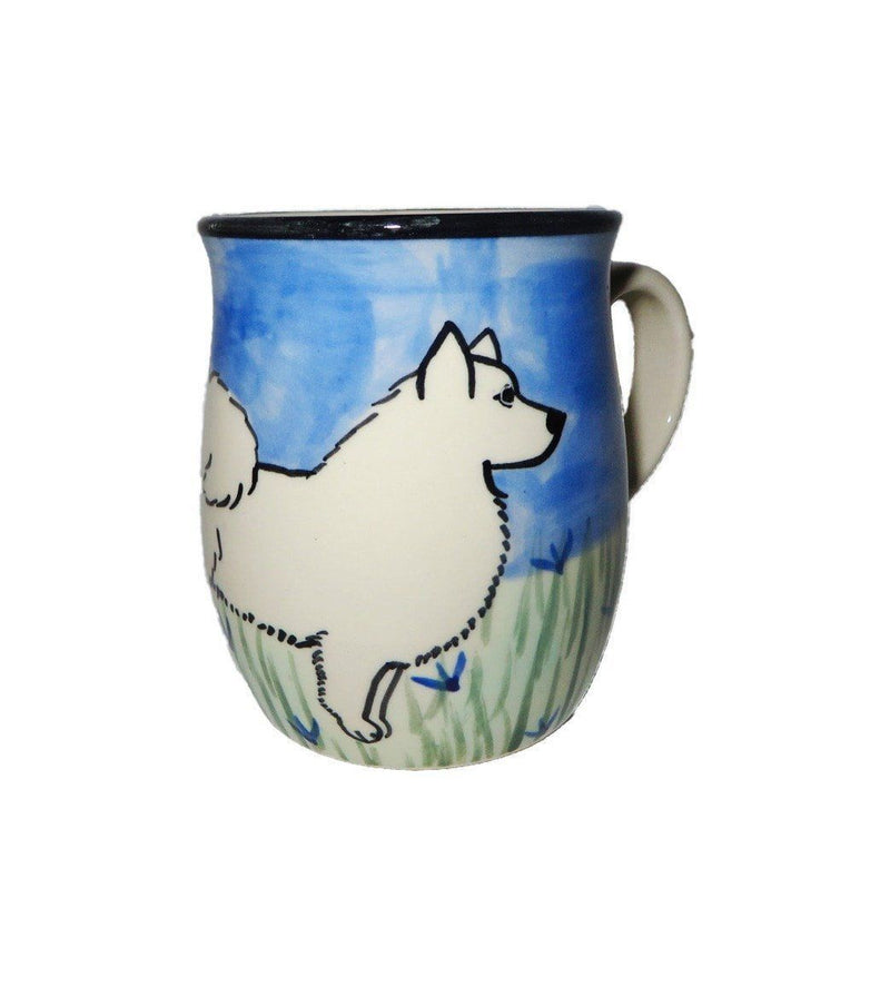 Samoyed Hand-Painted Ceramic Mug