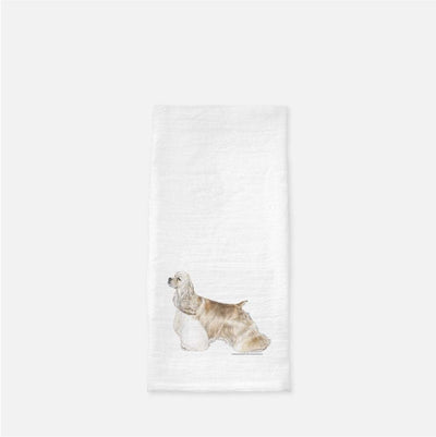 Cocker Spaniel Tea Towel