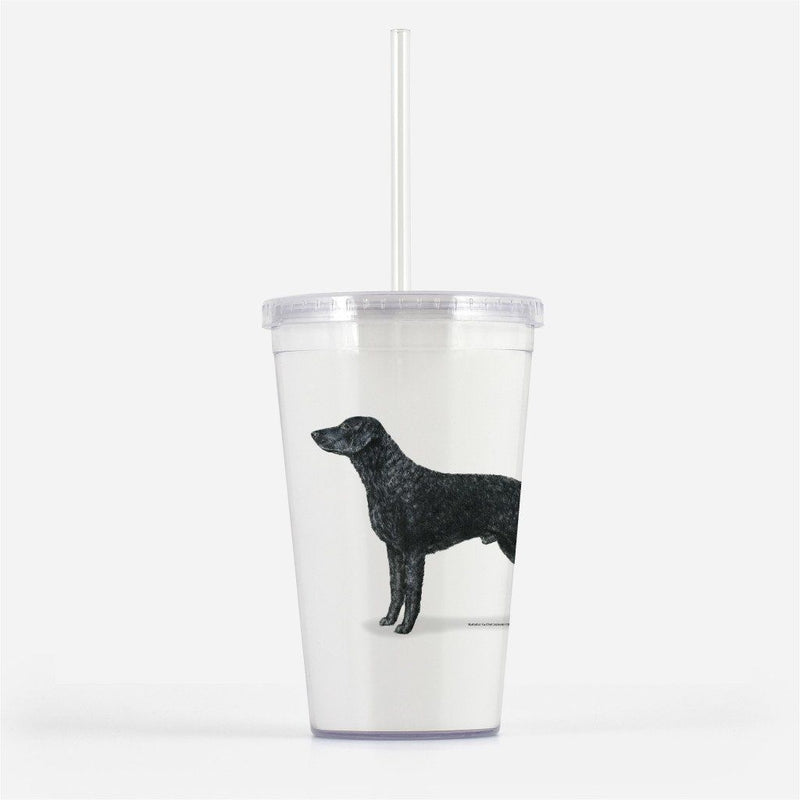 Curly Coated Retriever Beverage Tumbler