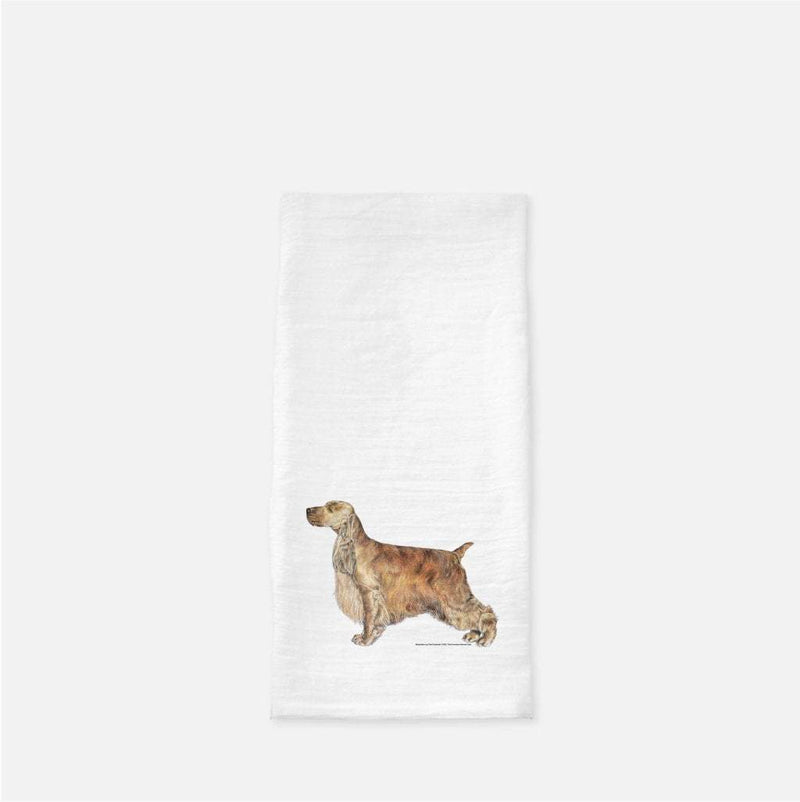 English Cocker Spaniel Tea Towel