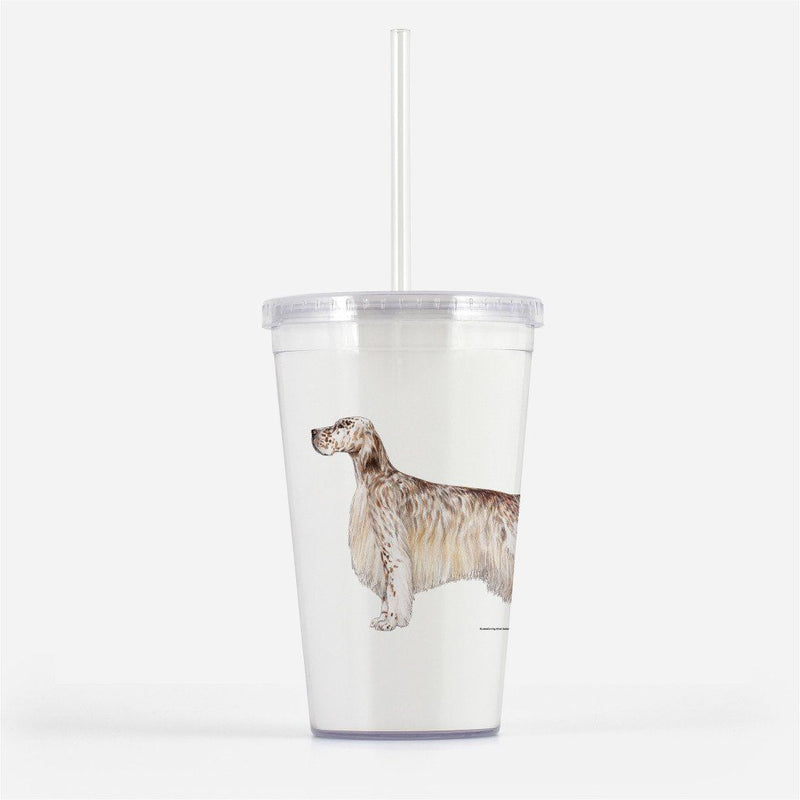 English Setter Beverage Tumbler