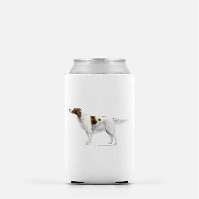 Irish Red and White Setter Koozie