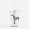 Weimaraner Beverage Tumbler