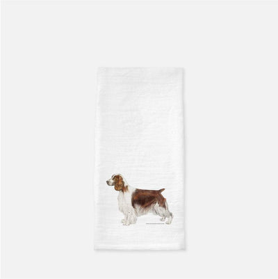 Welsh Springer Spaniel Tea Towel