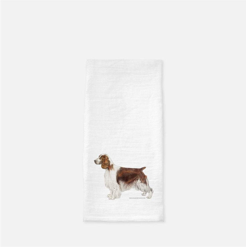 Welsh Springer Spaniel Tea Towel