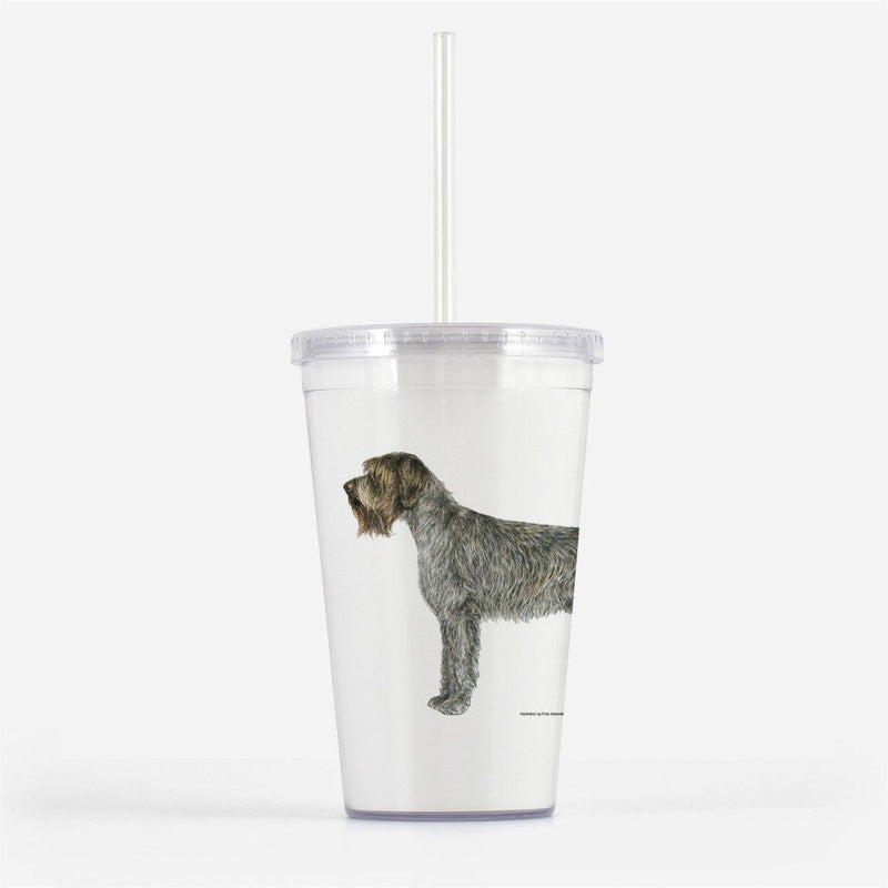 Wirehaired Pointing Griffon Beverage Tumbler