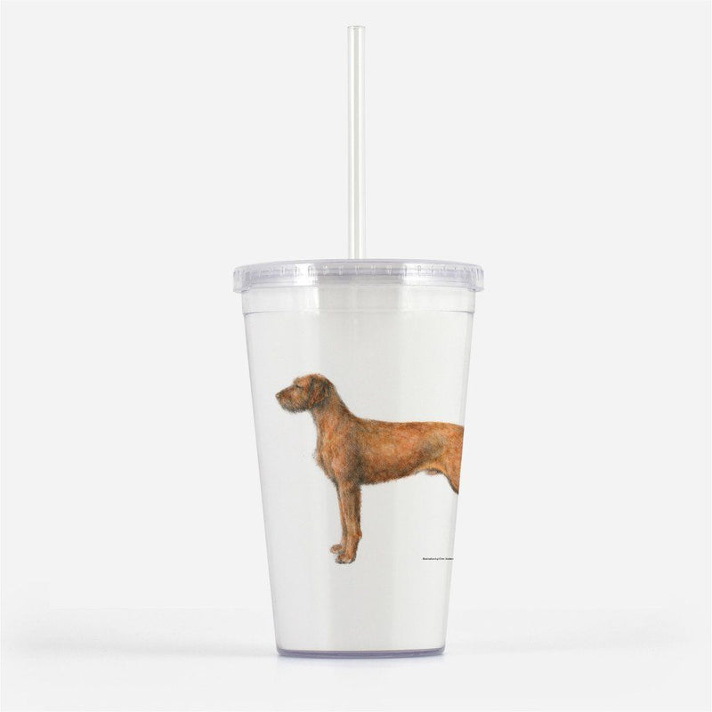 Wirehaired Vizsla Beverage Tumbler