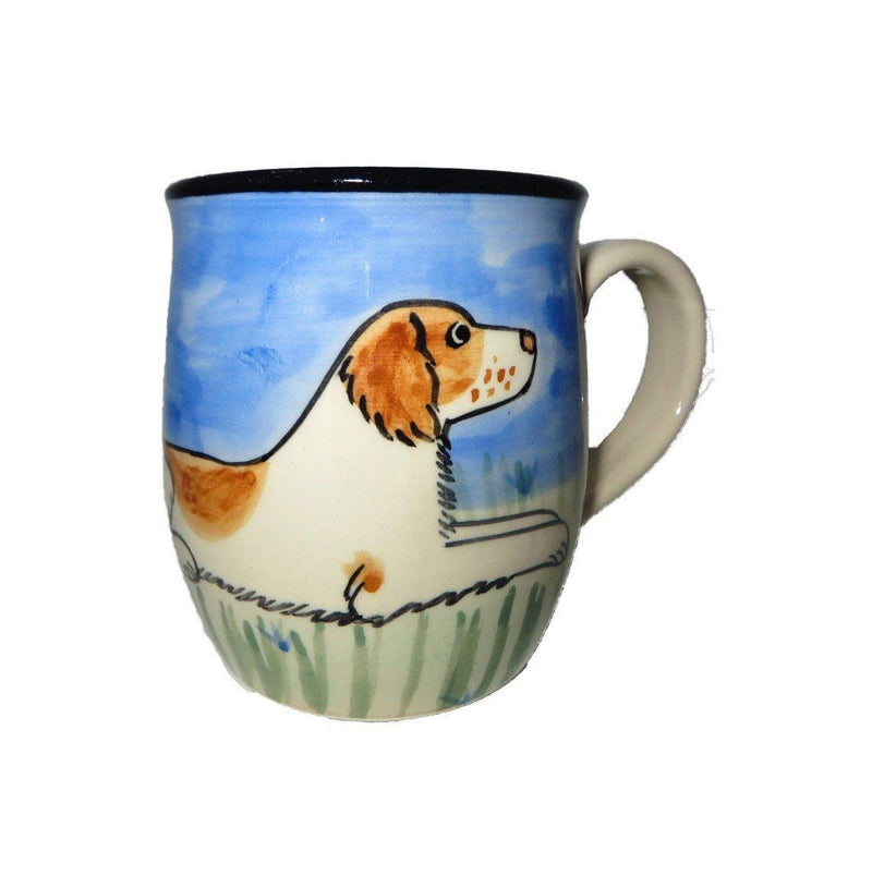 Brittany Hand-Painted Ceramic Mug