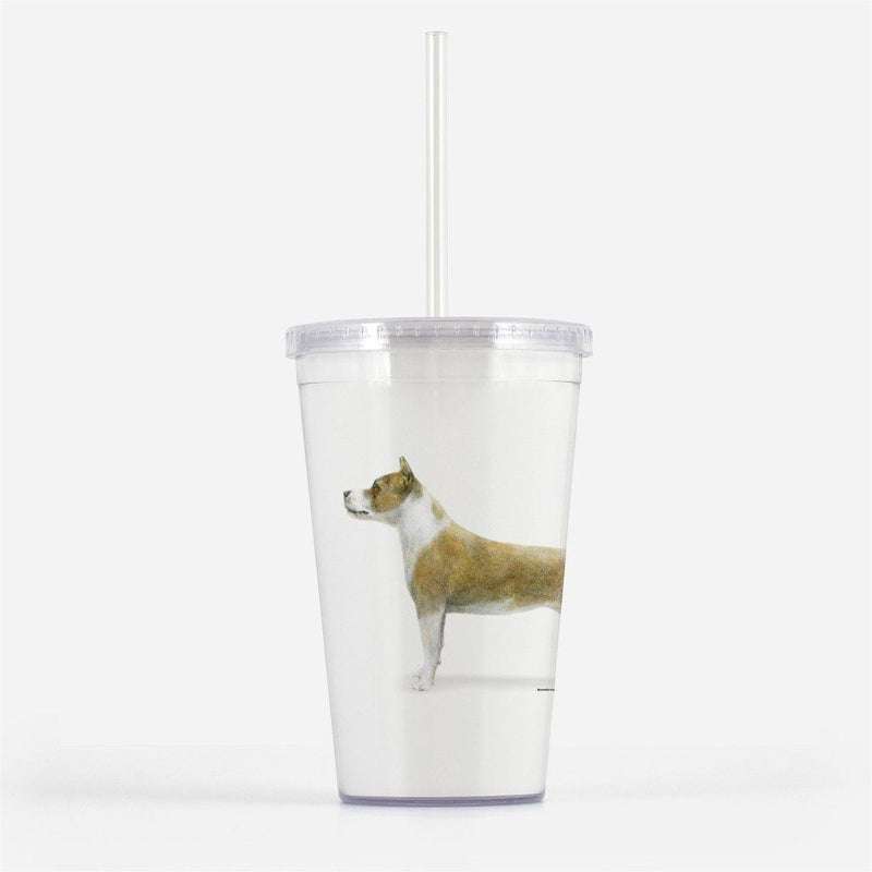 American Staffordshire Terrier Beverage Tumbler