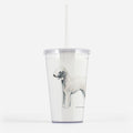 Bedlington Terrier Beverage Tumbler