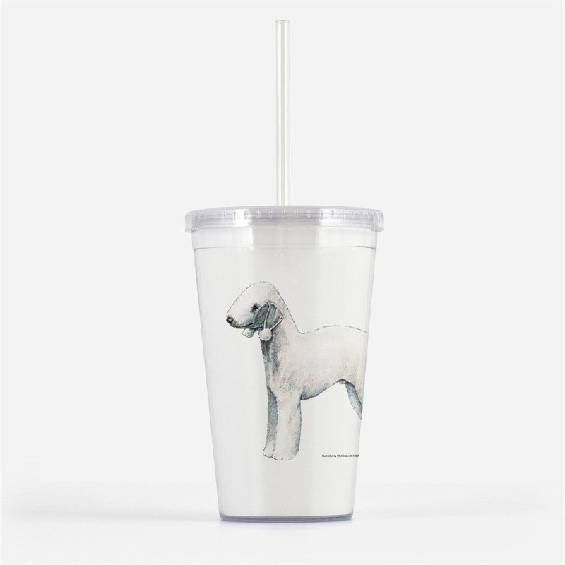 Bedlington Terrier Beverage Tumbler