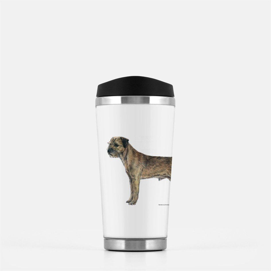 Border Terrier Travel Mug