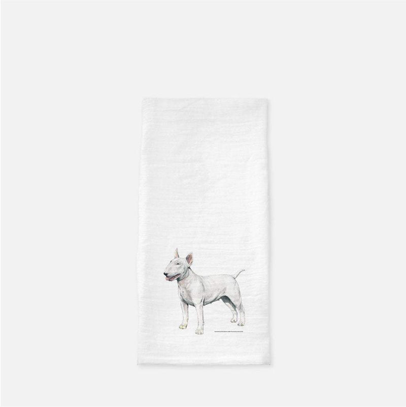 Bull Terrier Tea Towel