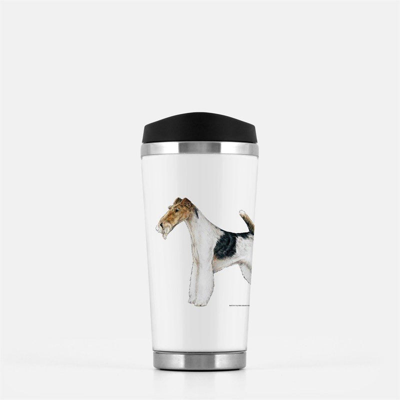 Wire Fox Terrier Travel Mug