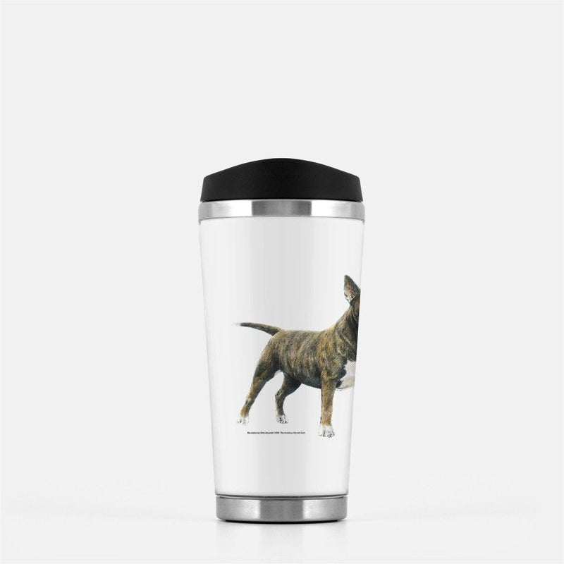 Miniature Bull Terrier Travel Mug