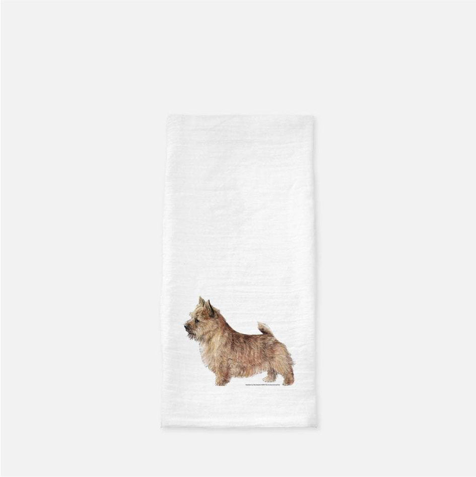 Norwich Terrier Tea Towel