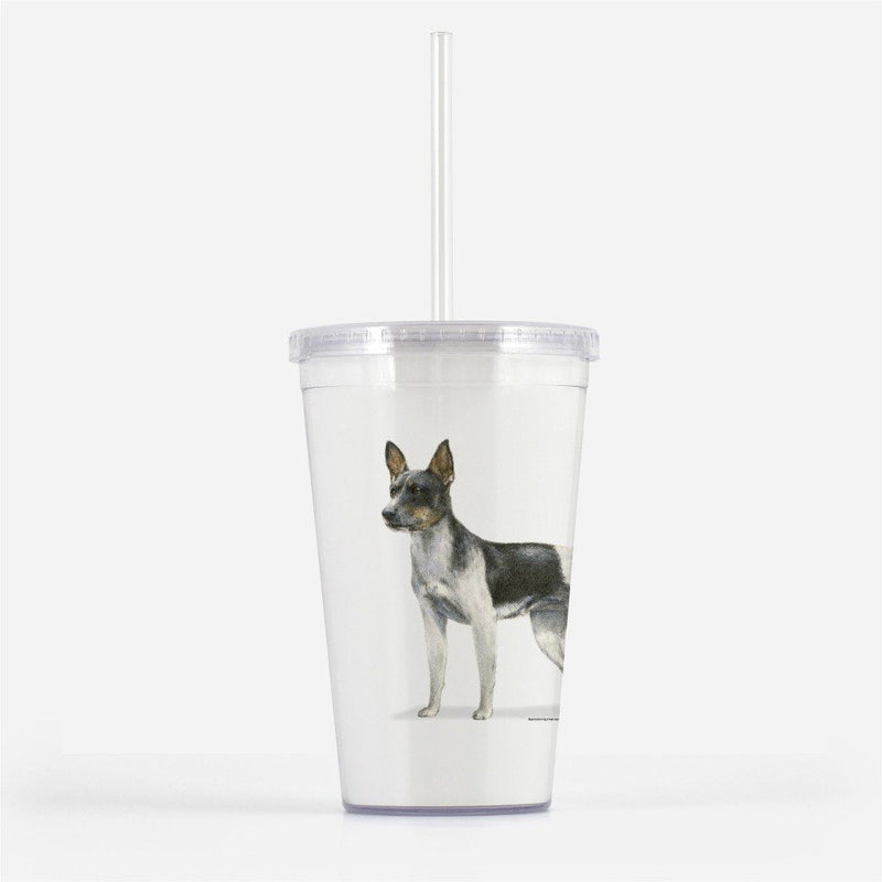 Rat Terrier Beverage Tumbler