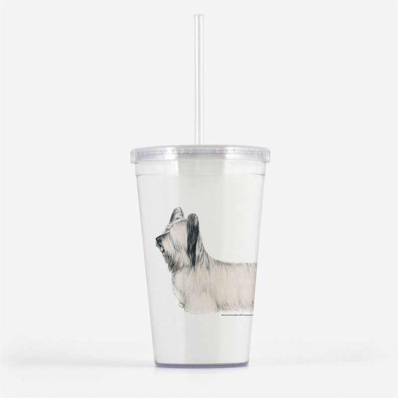 Skye Terrier Beverage Tumbler