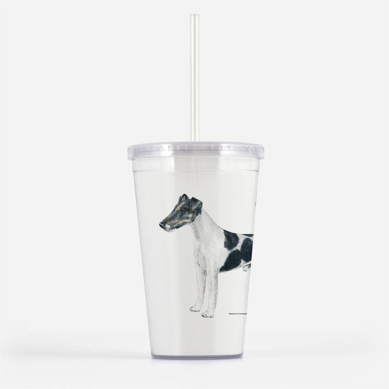Smooth Fox Terrier Beverage Tumbler