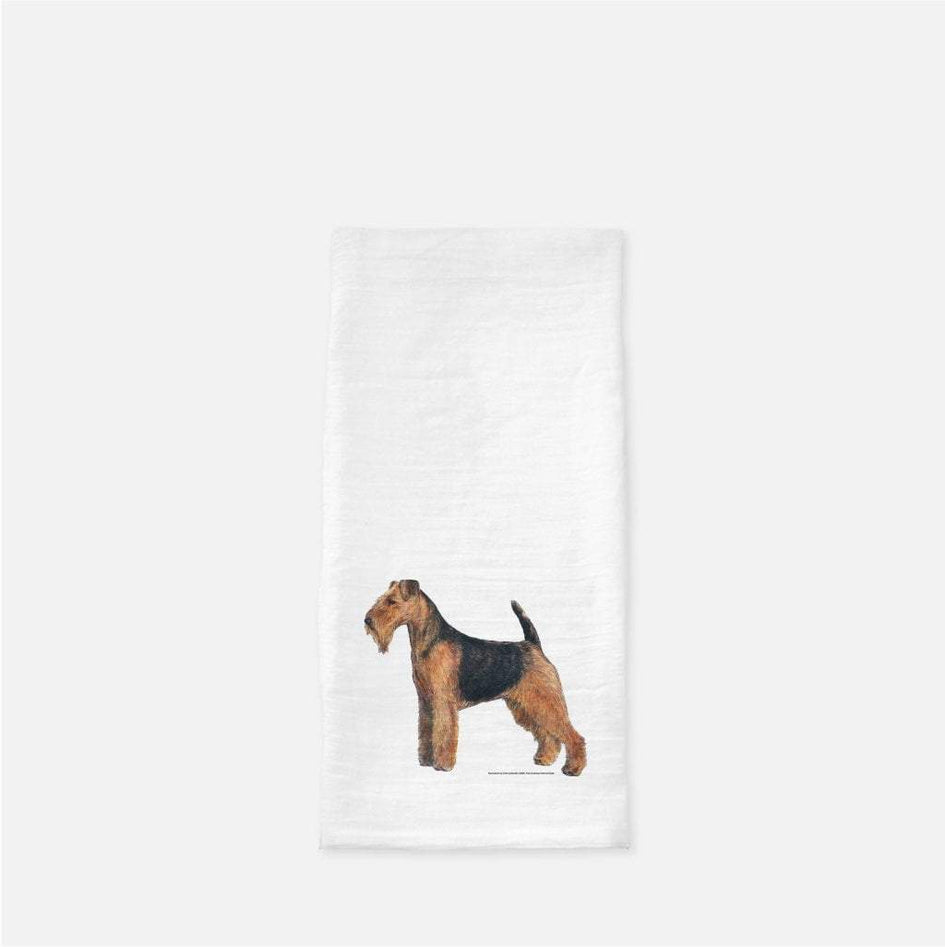 Welsh Terrier Tea Towel