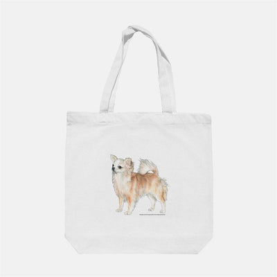 Chihuahua, Long Coated Tote Bag
