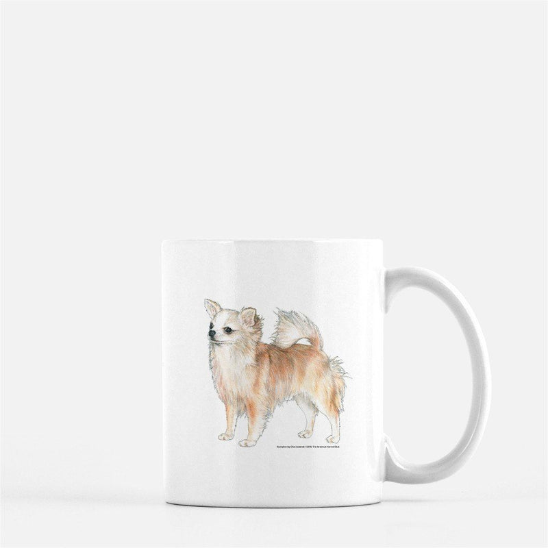 Longhaired Chihuahua Coffee Mug