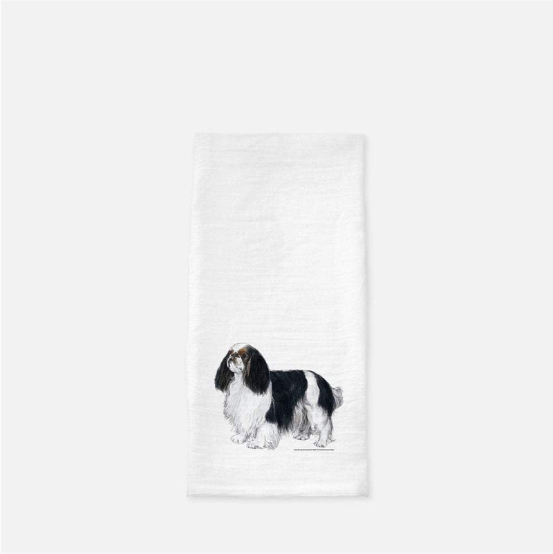 English Toy Spaniel Tea Towel