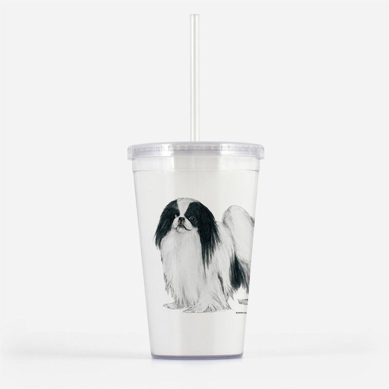 Japanese Chin Beverage Tumbler