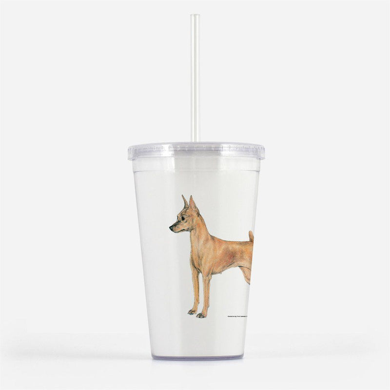 Miniature Pinscher Beverage Tumbler