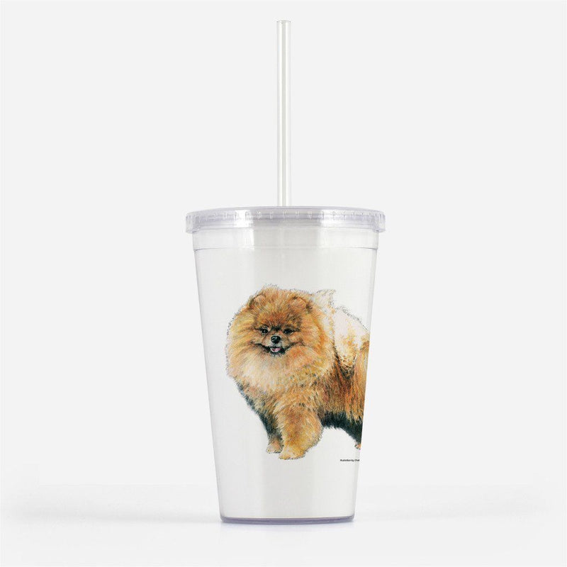 Pomeranian Beverage Tumbler