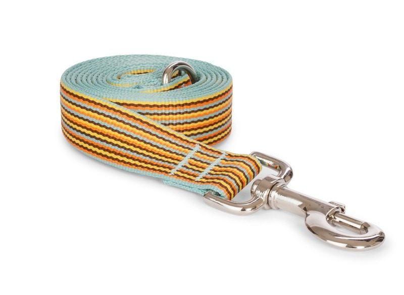 Nylon Mini Stripe Dog Leash