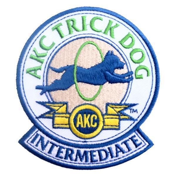 AKC Trick Dog Intermediate Patch (shipping included)