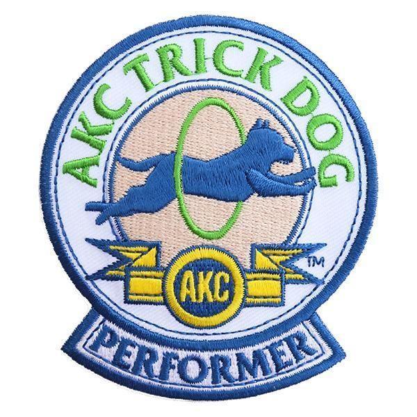 AKC Trick Dog Performer Patch  (shipping included)