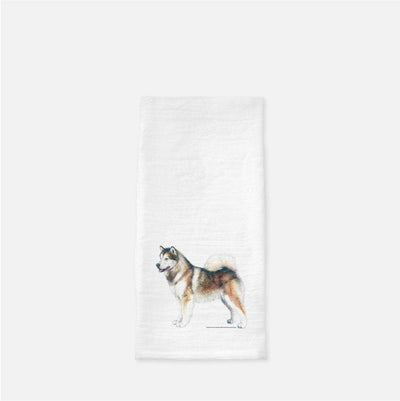 Alaskan Malamute Tea Towel
