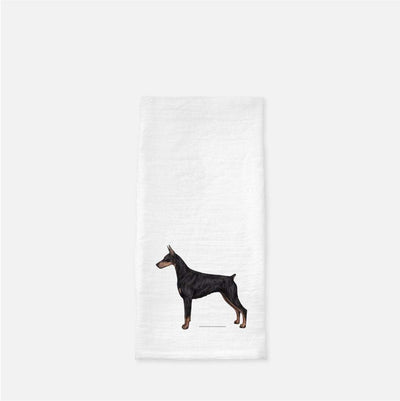 Doberman Pinscher Tea Towel