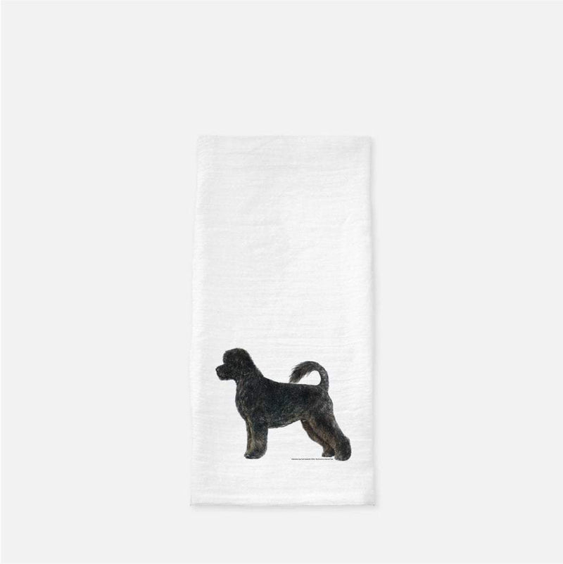 Portuguese Water Dog Tea Towel