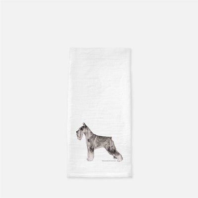 Standard Schnauzer Tea Towel