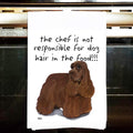 American Cocker Spaniel Tea Towel
