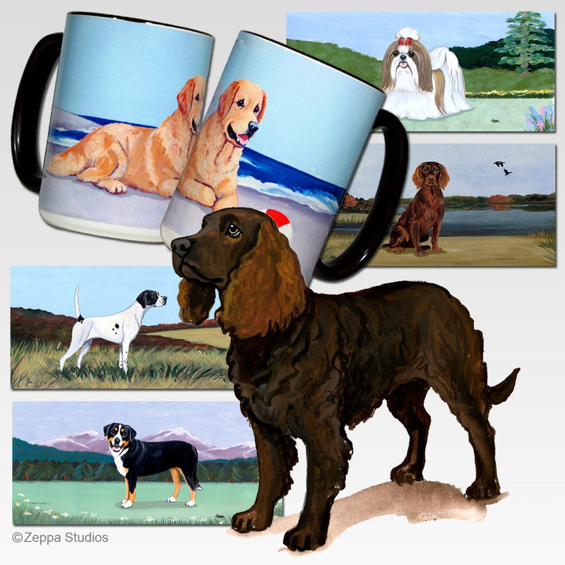 American Water Spaniel Scenic Mug