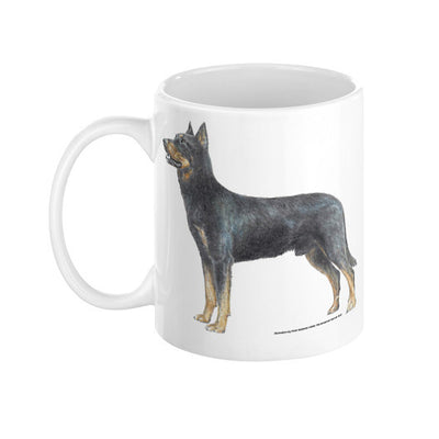 Beauceron Illustration Coffee Mug
