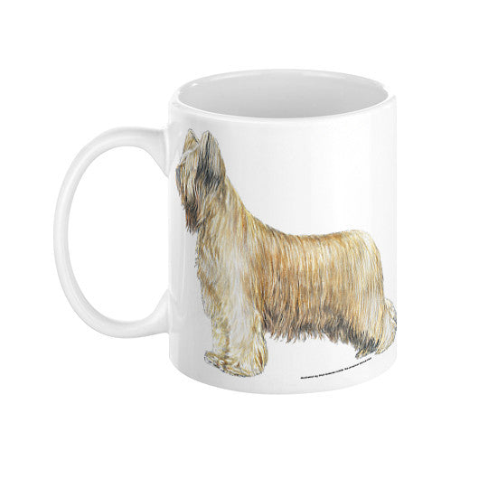Briard Illustration Coffee Mug