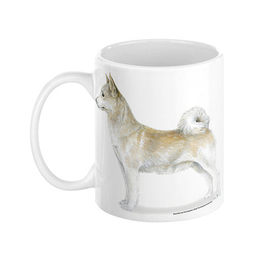 Norwegian Buhund Illustration Coffee Mug