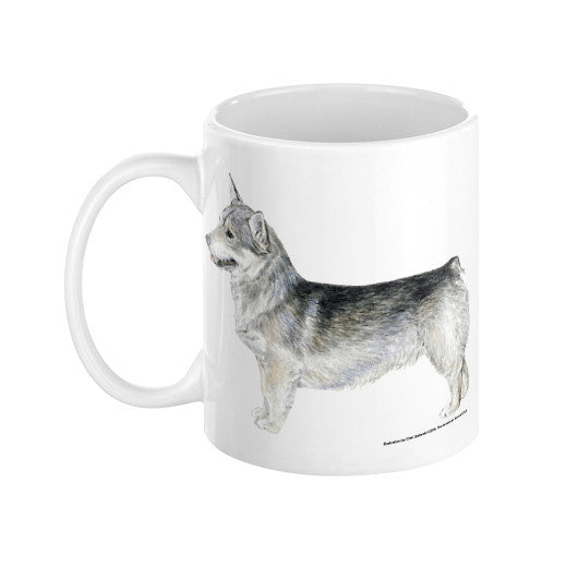 Swedish Vallhund Illustration Coffee Mug