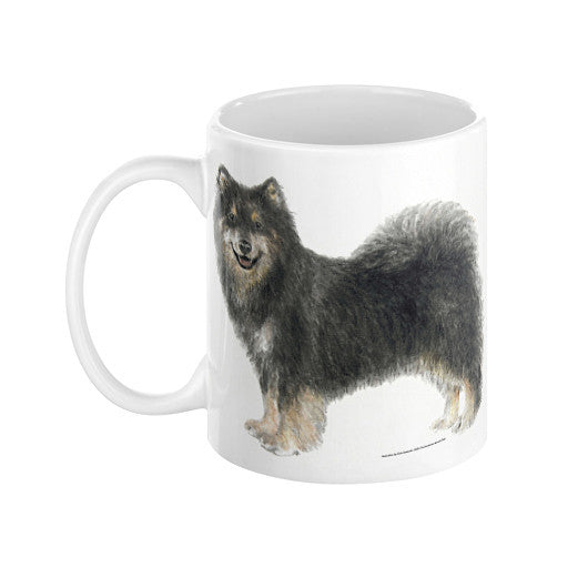 Finnish Lapphund Illustration Coffee Mug