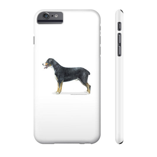 Entlebucher Mountain Dog Illustration Phone Case