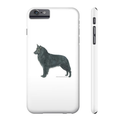 Belgian Sheepdog Illustration Phone Case