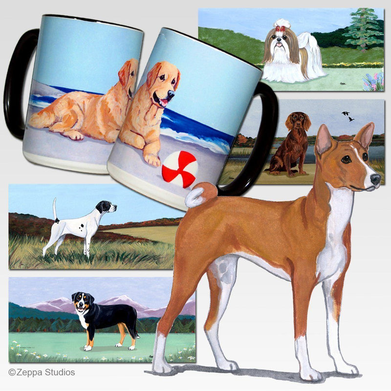 Basenji Scenic Mug