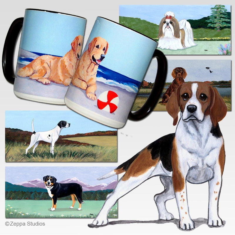 Beagle Scenic Mug