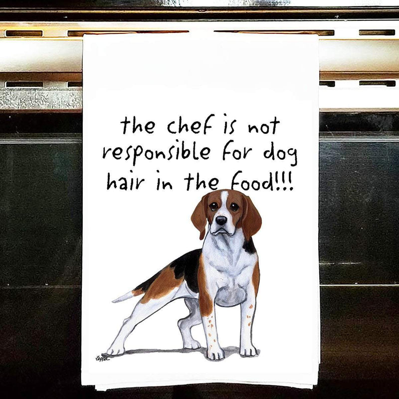 Beagle Tea Towel