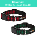 Nylon Buffalo Check Dog Collar